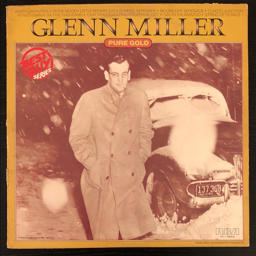 Glenn Miller Vinyl Lp Record Album Pure Gold '80